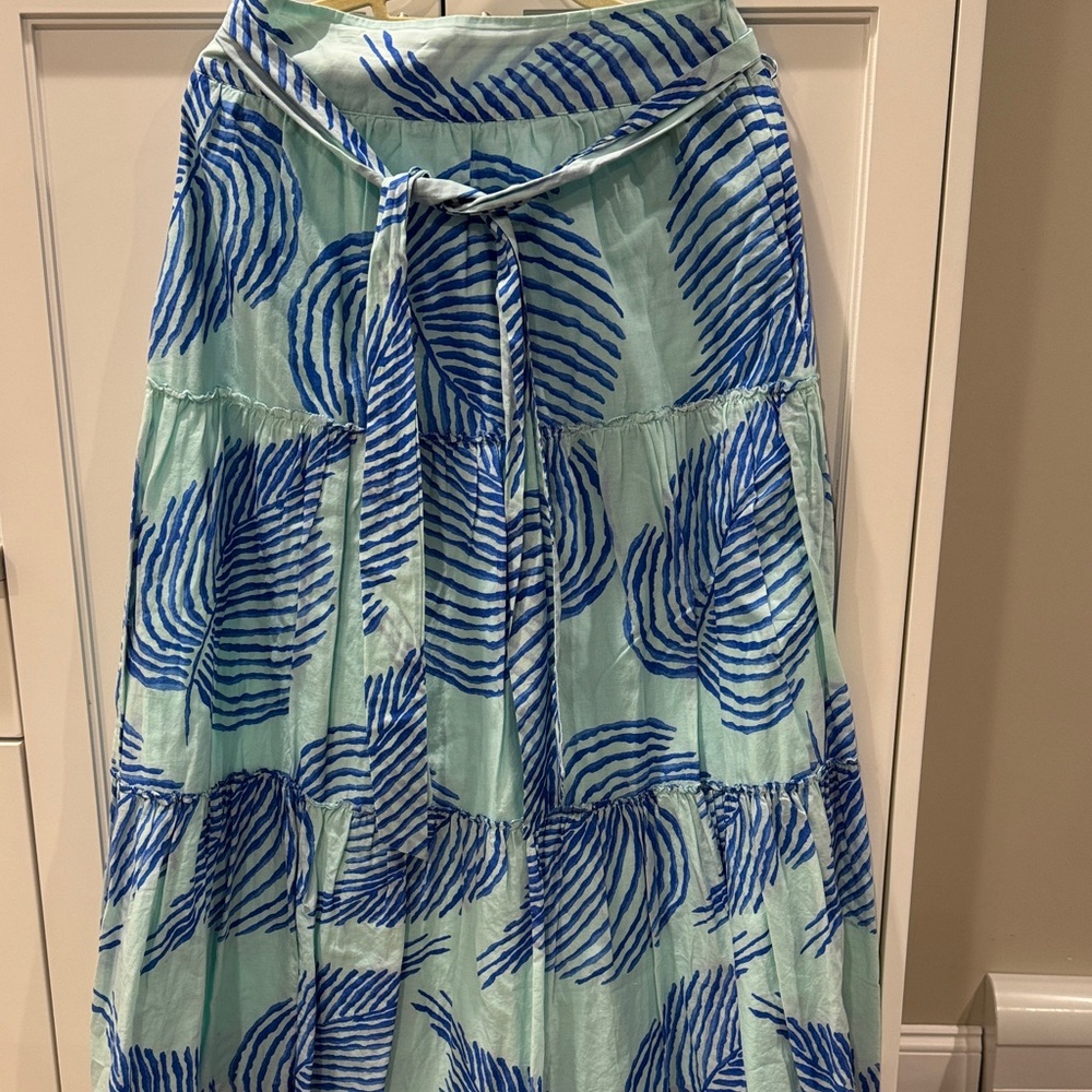 Vineyard Vines Blue and White Patterned Women's Skirt